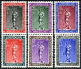 Luxembourg B79-84 Mint Hinged Semi-Postal Set From 1937 - Unused Stamps