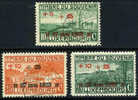 Luxembourg B4-6 Used Surcharged Semi-Postal Set From 1923 - Gebraucht