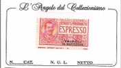 52514)valore Serie Espresso Spr Tripoli Di Barberia Da 25c - Linguellato - Tripolitania