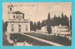 FANO EREMO DI MONTE GIOVE CARTOLINA FORMATO PICCOLO VIAGGIATA NEL 1909 - Fano