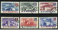 ● ROMANIA 1963 - AEREO - P.A. N. 167 / 72 , Serie Completa - Cat. ? € - Lotto N. 849 - Usado