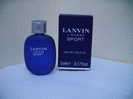 LANVIN " L´ HOMME SPORT" MINI EDT 5 ML LIRE !! - Miniatures Hommes (avec Boite)