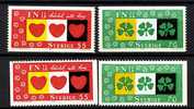 Suède ** N° 671/672 - 671a/672a - 25e Ann. De L'O.N.U. - Unused Stamps