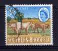 Southern Rhodesia - 1964 - 5 Shilling Definitive/Cattle - Used - Rhodésie Du Sud (...-1964)