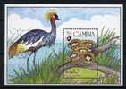 Gambie ** Bloc N° 235 - Champignons, Oiseau (9 P54) - Gambia (1965-...)