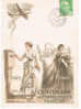 P- Postal ,PARIS 1949, Journe De Timbre,, Post Card, - Cartas & Documentos