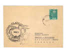 Enveloppe, Pologne, Wystawa Filatelistyczna Walbrzych, Timbre XXVI MTP 1957 (11-127) - Maschinenstempel (EMA)