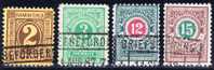 Privatpost Chemnitz Lot 4 Gestempelte Marken - Private & Local Mails