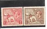 Gran Bretaña/ Great Britain Nº Yvert  171-72 (MH/(*)). - Nuevos