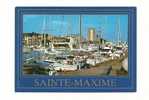 Cp, 83, Sainte-Maxime-sur-Mer, Le Port, Voyagée 1991 - Sainte-Maxime