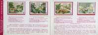 Folder 1984 Ancient Chinese Poetry Stamps -Yuan Horse Bird Pheasant Love Banana Costume 7-3 - Hühnervögel & Fasanen