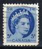 N° 271 O Y&T 1954 Elizabeth II - Used Stamps