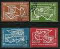 ● ROMANIA 1962 - COLOMBA - P.A. N. 162 / 165 Usati, Serie Completa - Cat. ? € - Lotto N. 872 - Used Stamps