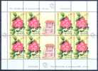 BH 2005-385-6 ROSES, BOSNA AND HERZEGOVINA, MS RRR PERFORATION MOVED AT LEFT, MNH - Rozen