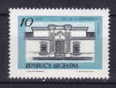 Argentina 1978 Mi. 1398 X   10 P Gebäude Building Haus Der Unabhängigkeit, Tucumán MH* - Unused Stamps
