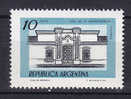 Argentina 1978 Mi. 1398 X   10 P Gebäude Building Haus Der Unabhängigkeit, Tucumán MH* - Ongebruikt