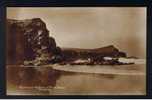 RB 680 - Real Photo Postcard Cathedral Cavern & Porth Island Newquay Cornwall - Newquay