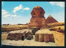 GIZA / Gizeh - THE PYRAMID OF CHEPHREN AND THE SPHINX - Egypt Egypte Agypten Egitto Egipto 97083 - Sfinge