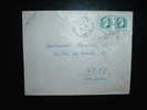 LETTRE TYPE MARIANNE D'ALGER 1,50 F PAIRE OBL.29-05-1945 MASOARA ORAN (ALGERIE) - 1944 Coq Et Marianne D'Alger