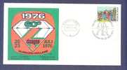 Netherlands 1976 Cover NIJMEGEN 60e Vierdaagse Afstandmarsen Marching Jubilee Special Cover - Briefe U. Dokumente