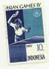 1962 - Indonesia 304 Tennis Da Tavolo        C168 - Table Tennis