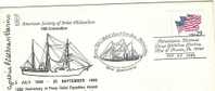 USA AMERICAN SOCIETY OF POLAR PHILATELISTS 18 TH CONVENTION PHILADELPHIA - Cartas & Documentos