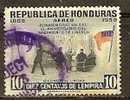 HONDURAS 1959 Air. 150th Birth Anniv Of Abraham Lincoln - 10c Assasination Of Lincoln FU - Honduras