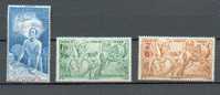 GUYA 278 - YT PA 22 à 24  * Trace De Charnière Légère - Unused Stamps