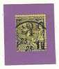 MONACO TIMBRE N° 20 OBLITERE PRINCE ALBERT 1ER 1F NOIR SUR JAUNE - Used Stamps