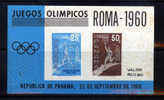 Panamá´60 BF8 ** (puntos óx) Juegos Olímpicos De Roma: Antorcha Olímpica, Lanzamiento Jabalina. Ver Scan. - Sommer 1960: Rom