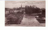 Carte 1930 SOUPPES L'EGLISE ET LA RIVIERE PRISE DU MOULIN - Souppes Sur Loing