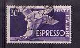 1945-52 - ESPRESSI - DEMOCRATICA - USATO - N.29 - VAL. CAT. 4.00€ - Express/pneumatic Mail