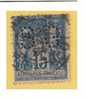 Nº 101  15 C. Azul De 1884-90 Perforado S G Societe Generale SG 102 Ver Margenes - Telegraphie Und Telefon