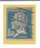 Nº 181  1,50 C. Azul  De 1923-26  Perforado BFI, Banque France Et Italie Para America Del Sur BFI 103, - Telegraaf-en Telefoonzegels