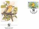 Barbados FDC 1991: WWF  Oiseaux - Barbados (1966-...)