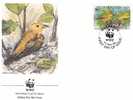 Barbados FDC 1991: WWF  Oiseaux - Barbades (1966-...)