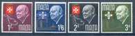 Malta Malte 1966 Churchill Mi 333-336 Yv 335-338 MNH XX - Sir Winston Churchill