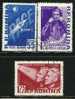 ● ROMANIA 1961 - AEREO -  P.A. N. 146 / 48 Usati, Serie Completa - Cat. ? € - Lotto N. 903 - Oblitérés