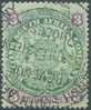 BSAC. Rhodesia 1896. 3sh Green And Mauve (with Dot). SACC 36, SG 36. - Other & Unclassified