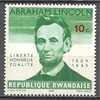 1 W Valeur Unused, Neuve - RWANDAISE - LINCOLN * 1965 - YT Nr 92 - N° 9253-34 - Unused Stamps