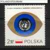 POLAND 1970 25TH ANNIV OF THE FORMATION OF UN UNO NHM United Nations - Nuovi