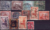 SARRE - 13 Timbres Obli à 5 Cts Le Timbre - Used Stamps