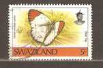 SWAZILAND 1992 - BUTTERFLY 5. - USED OBLITERE GESTEMPELT - Swaziland (1968-...)