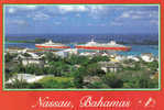 Carte Postale Bahamas Nassau  Les Paquebots  Trés Beau Plan - Autres & Non Classés