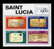 ST LUCIA - 1980 LONDON 1980 STAMP EXHIBITION MS MNH ** - St.Lucia (1979-...)