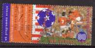 Nederland 1994 Nr 1614 Met Aanhangsel Wereldkampioenschappen Voetbal - Used Stamps