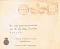 Frontal De Carta BARCELONA 1963. Franqueo Mecanico RAAC. Automovil Club - Cartas & Documentos