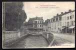 CPA  ANCIENNE- FRANCE- VIC-BIGORRE (65)- LES BORDS DU CANAL- BOULEVARD- COMMERCES- ALLEES- ANIMATION - Vic Sur Bigorre