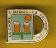 11444-la Chope A Marius.la Faviere.var.biere.boisson - Bière