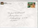 Canada Cover Sent To Sweden 20-12-2001 With Christmas Stamp - Brieven En Documenten